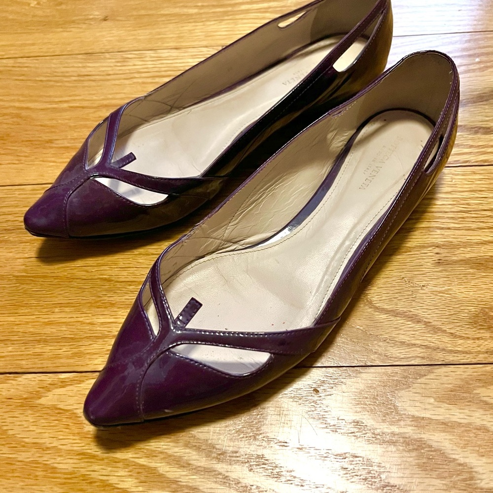 Bottega Veneta Purple Women's Flats